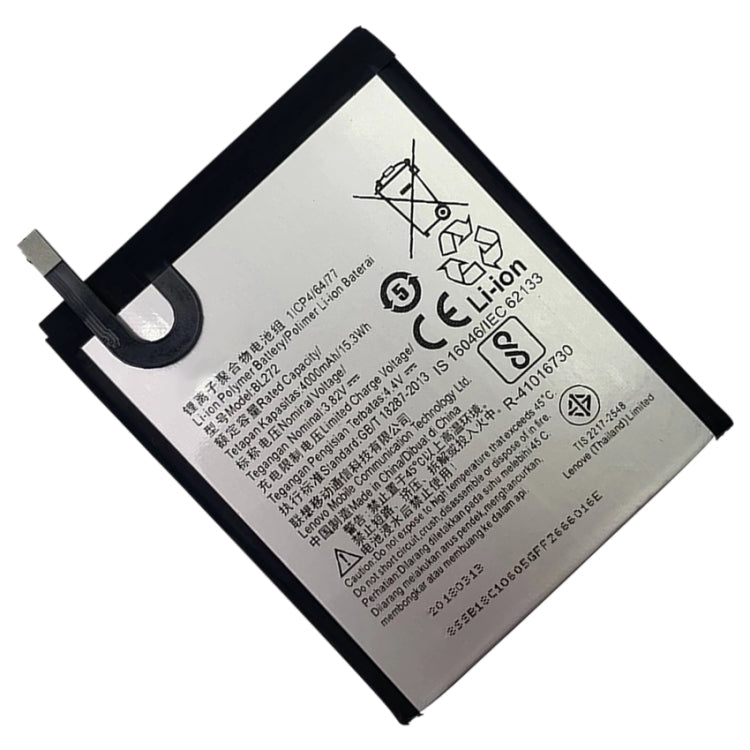 4000mAh BL272 for Lenovo K6 Power Li-Polymer Battery My Store