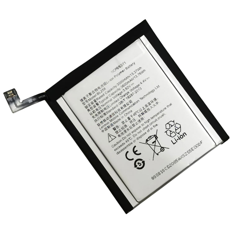 3500mAh BL258 for Lenovo Vibe X3 Li-Polymer Battery My Store