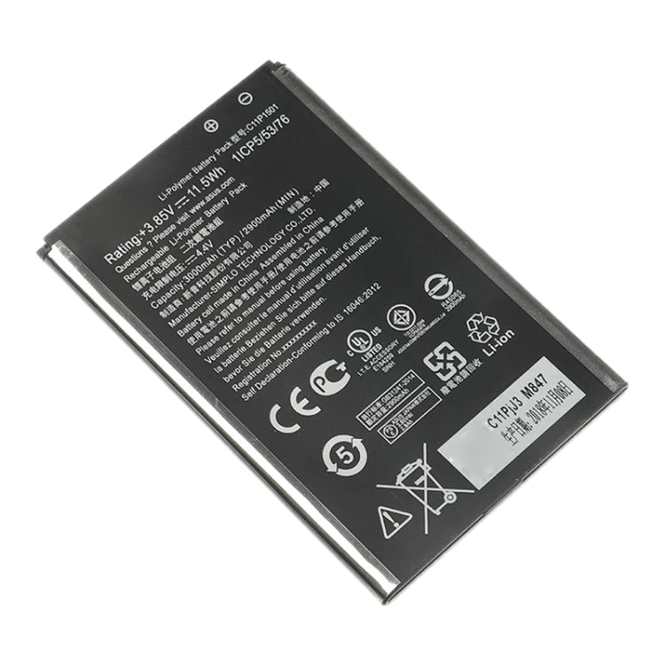 2900mAh C11P1501 Li-Polymer Battery for Asus ZenFone 2 Laser / Zenfone Selfie ZD551KL ZE601KL ZE550KL My Store