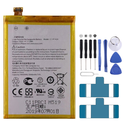 3000mAh C11P1424 Li-Polymer Battery for Asus Zenfone 2 ZE551ML ZE550ML My Store