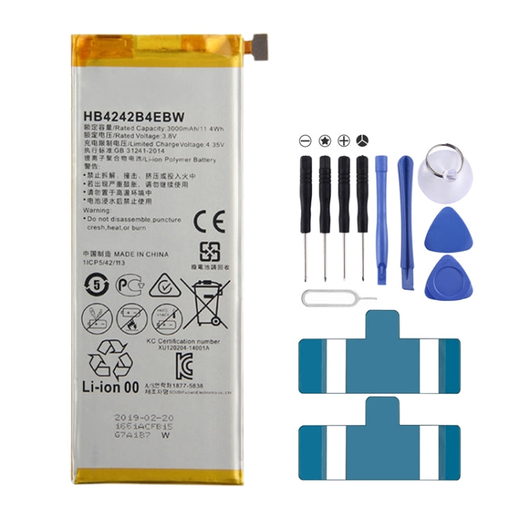 HB4242B4EBW Li-ion Polymer Battery for Huawei Honor 6 / Honor 4X My Store