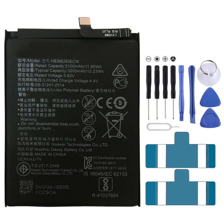 HB386280ECW Li-ion Polymer Battery for Honor 9 / Huawei P10 My Store