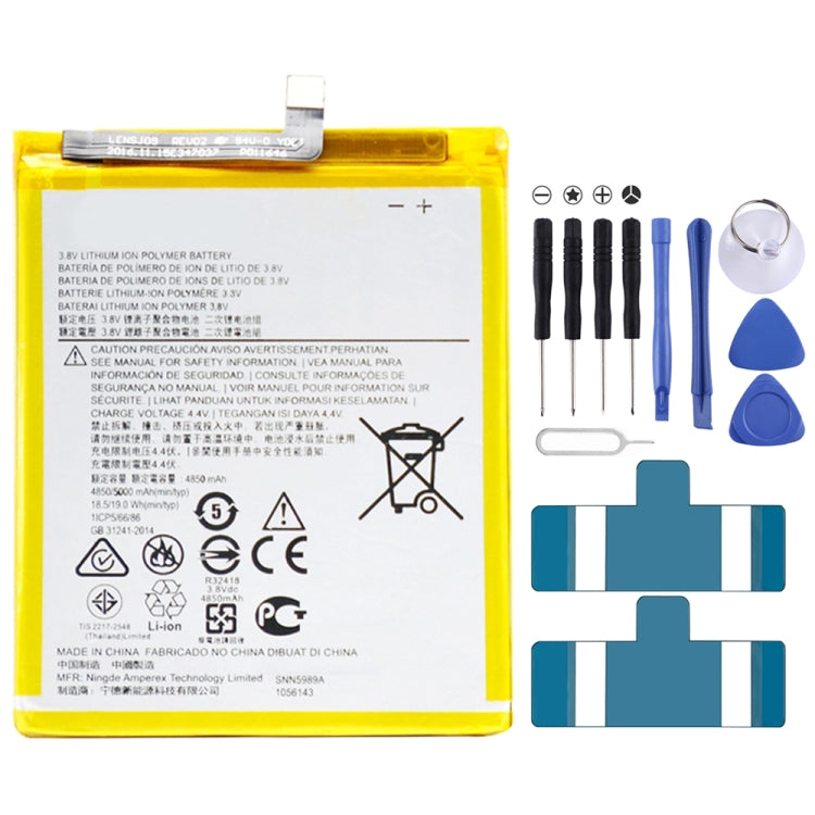 For Motorola Moto E7 Plus XT2081-1 5000mAh Replacement Li-Polymer Battery JK50