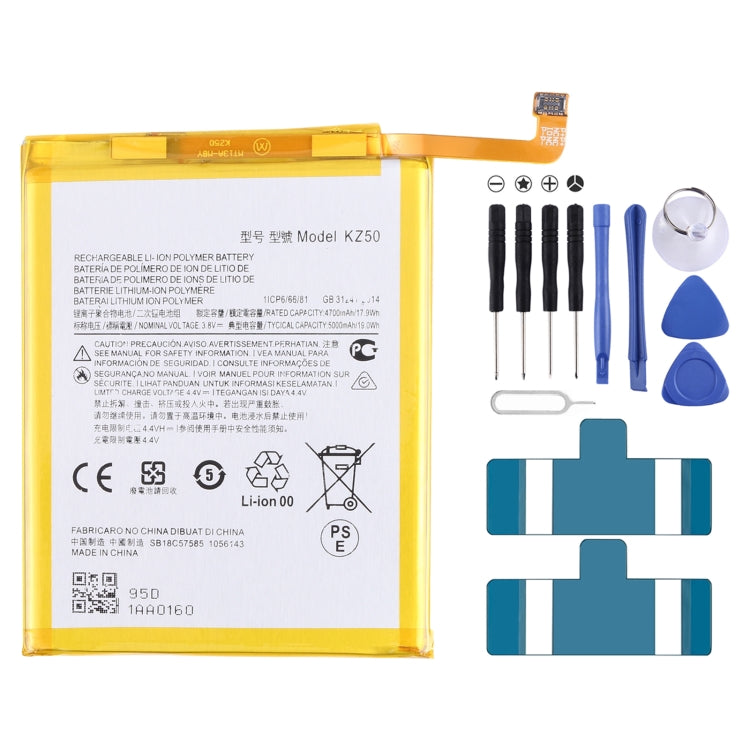 For Motorola Moto G8 Power XT2041-1/XT2041-3 5000mAh Replacement Li-Polymer Battery KZ50