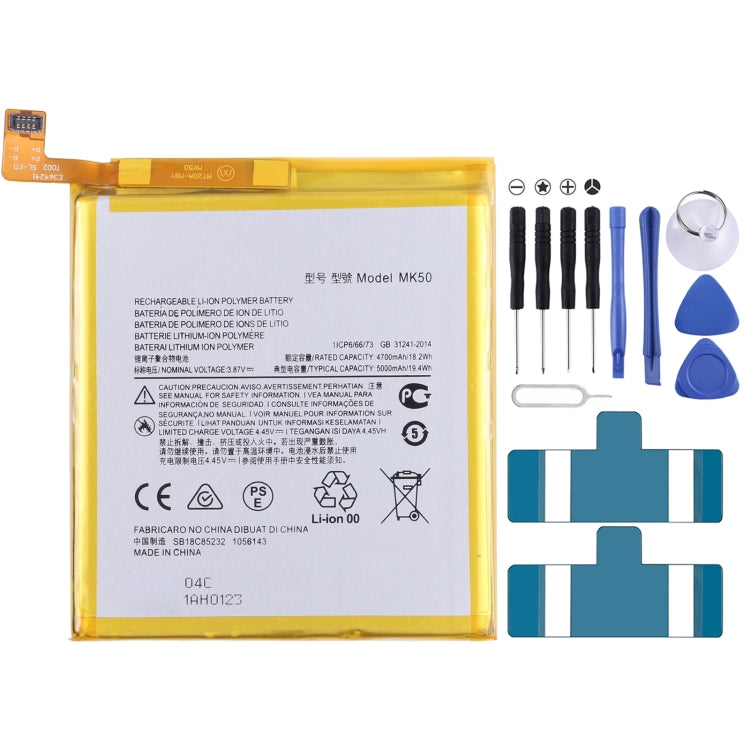 MK50 5000mAh For Motorola One 5G Ace Replacement Li-Polymer Battery