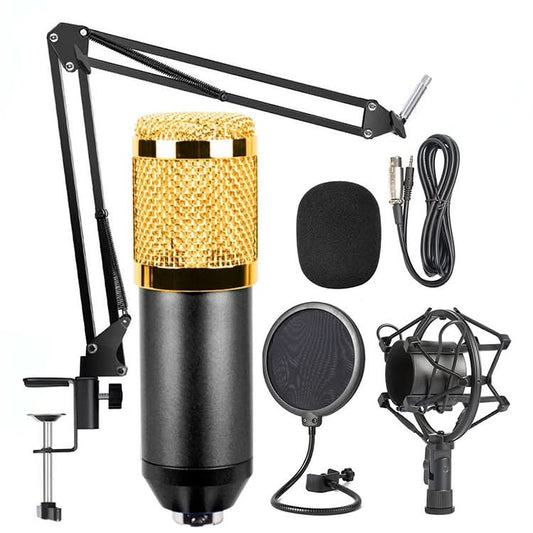 BM-800 Network K-Song Dedicated High-end Metal Shock Mount Microphone Set My Store