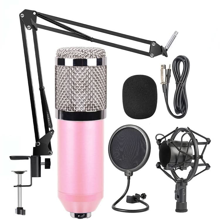 BM-800 Network K-Song Dedicated High-end Metal Shock Mount Microphone Set My Store