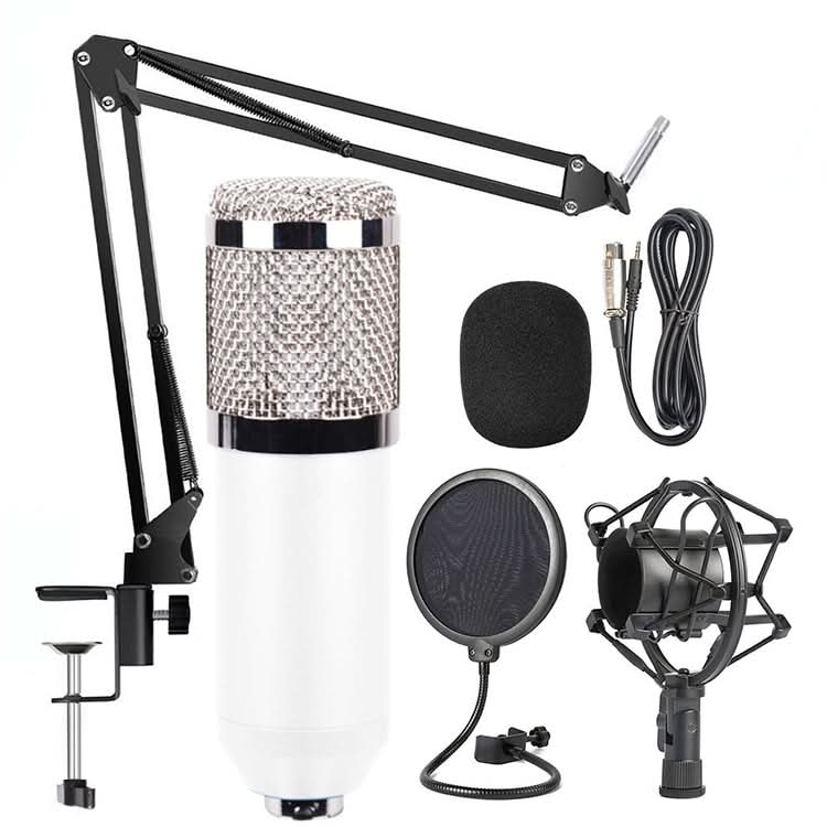 BM-800 Network K-Song Dedicated High-end Metal Shock Mount Microphone Set My Store