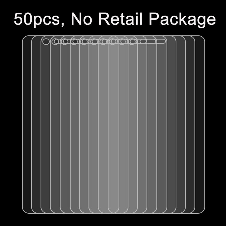 50 PCS for Huawei P9 Lite 0.26mm 9H Surface Hardness 2.5D Explosion-proof Tempered Glass Film, No Retail Package