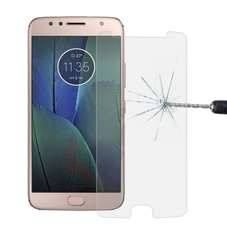 1 PCS For Motorola Moto G5S Plus 0.3mm 9H Surface Hardness 2.5D Explosion-proof Tempered Glass Non-full Screen Film