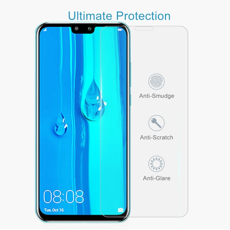 10 PCS 0.26mm 9H 2.5D Explosion-proof Tempered Glass Film for Huawei Y9 (2019) / Enjoy 9 Plus