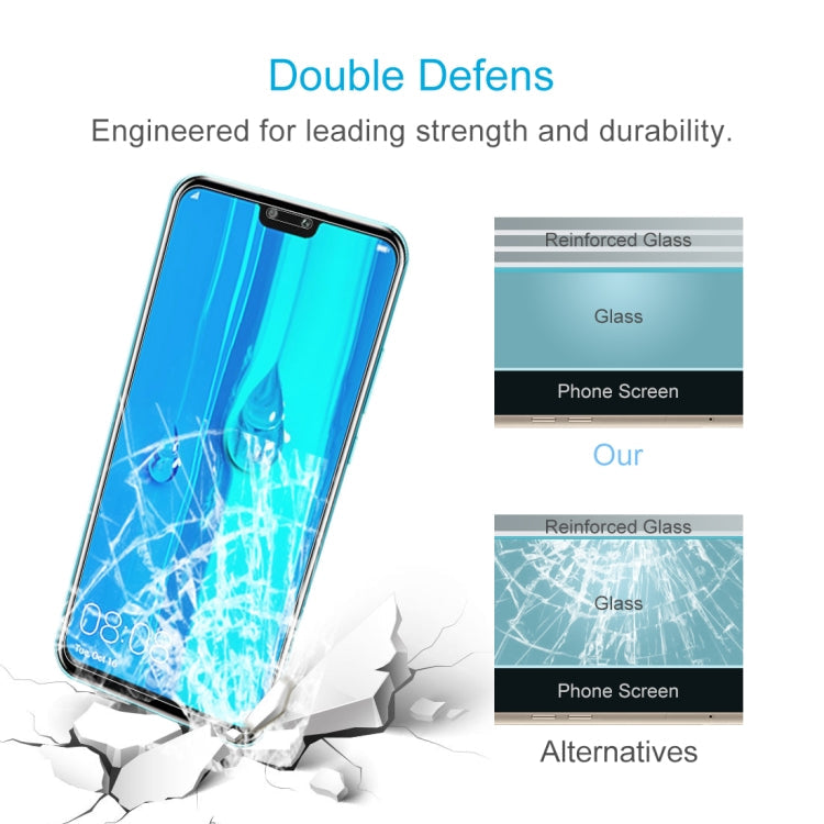 10 PCS 0.26mm 9H 2.5D Explosion-proof Tempered Glass Film for Huawei Y9 (2019) / Enjoy 9 Plus