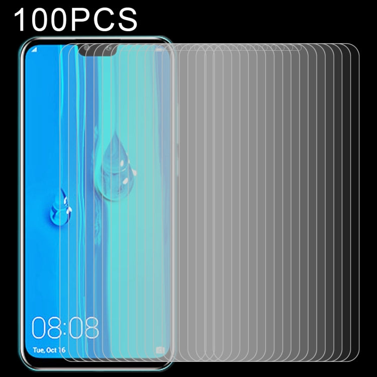 100 PCS 0.26mm 9H 2.5D Explosion-proof Tempered Glass Film for Huawei Y9 (2019) / Enjoy 9 Plus