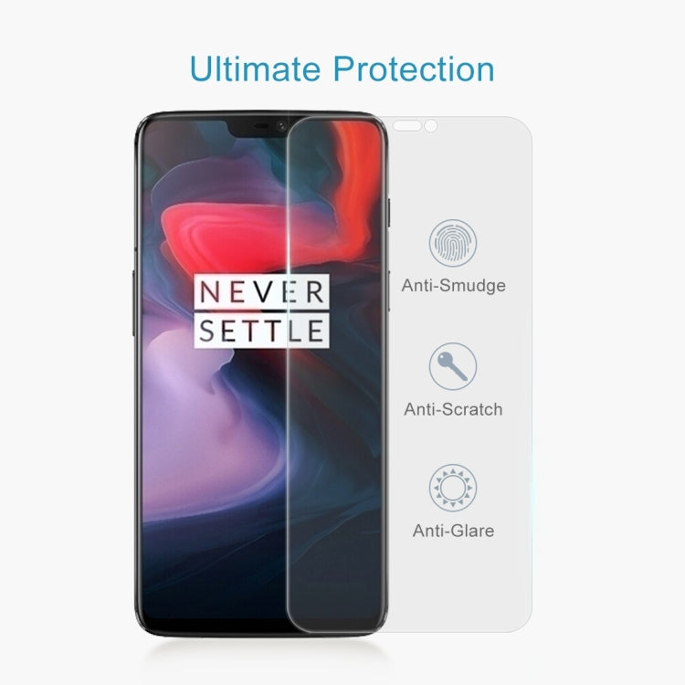 0.26mm 9H 2.5D Tempered Glass Film for OnePlus 6