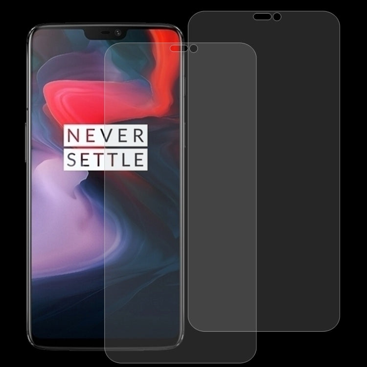 2 PCS 0.26mm 9H 2.5D Tempered Glass Film for OnePlus 6-Reluova