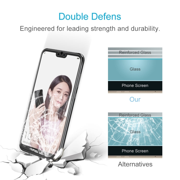 2 PCS 0.26mm 9H 2.5D Tempered Glass Film for Huawei Honor 9i