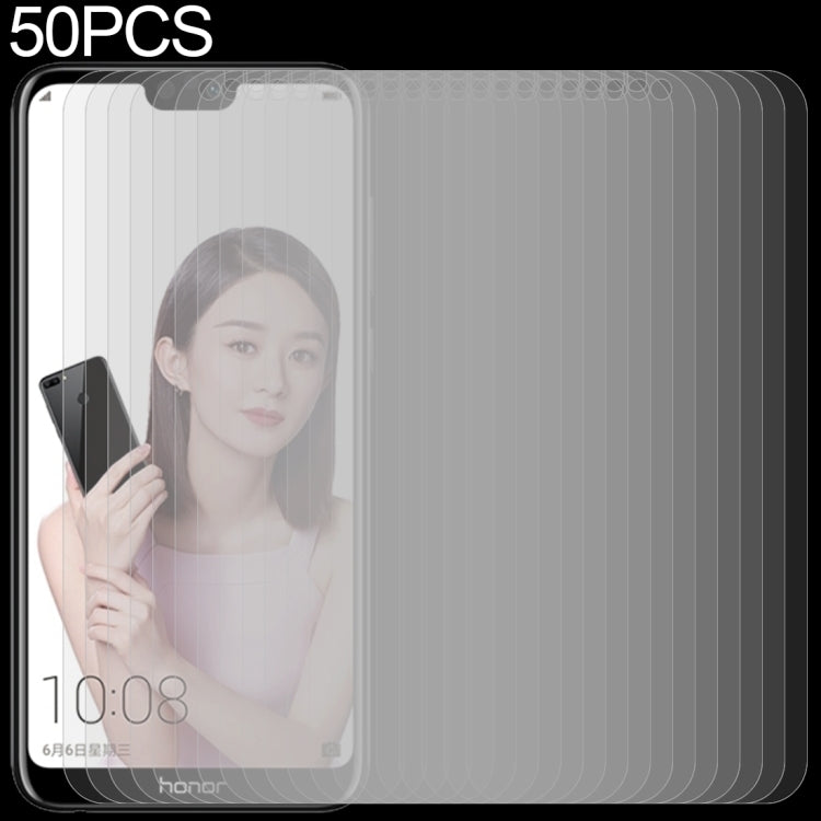 50 PCS 0.26mm 9H 2.5D Tempered Glass Film for Huawei Honor 9i, No Retail Package My Store