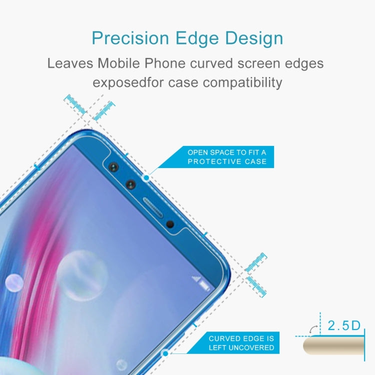 100PCS 9H 2.5D Tempered Glass Film for Huawei Honor 9 Lite