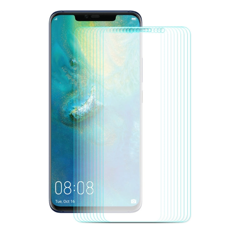 10 PCS ENKAY Hat-prince 0.26mm 9H  2.5D Curved Edge Tempered Glass Film for Huawei Mate 20 Pro