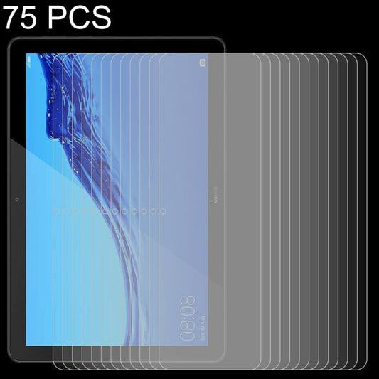 75 PCS 0.26mm 9H Surface Hardness Explosion-proof Tempered Glass Film for Huawei MediaPad T5 10.1 My Store