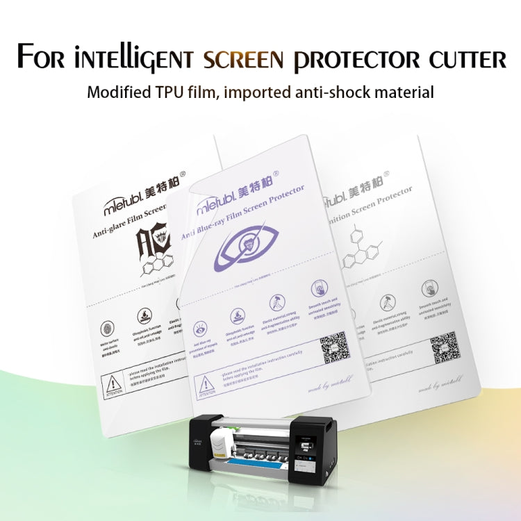 50 PCS 12 x 18cm Phone HD TPU Soft Hydrogel Film Supplies for Intelligent Protector Cutter-Reluova