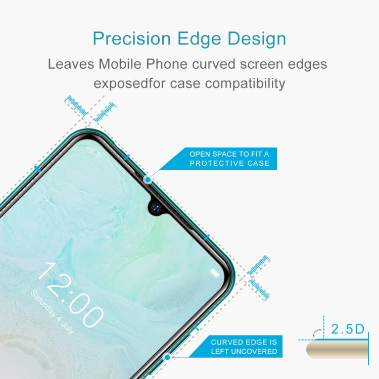 10 PCS For Doogee N20 Pro 0.26mm 9H 2.5D Tempered Glass Film