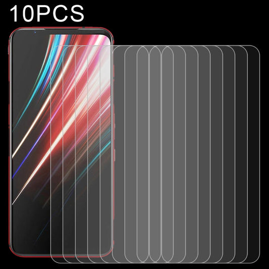 For ZTE nubia Red Magic 5G / Magic 5S 10 PCS 0.26mm 9H 2.5D Tempered Glass Film My Store