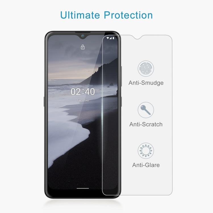 For Nokia 2.4 10 PCS 0.26mm 9H 2.5D Tempered Glass Film My Store