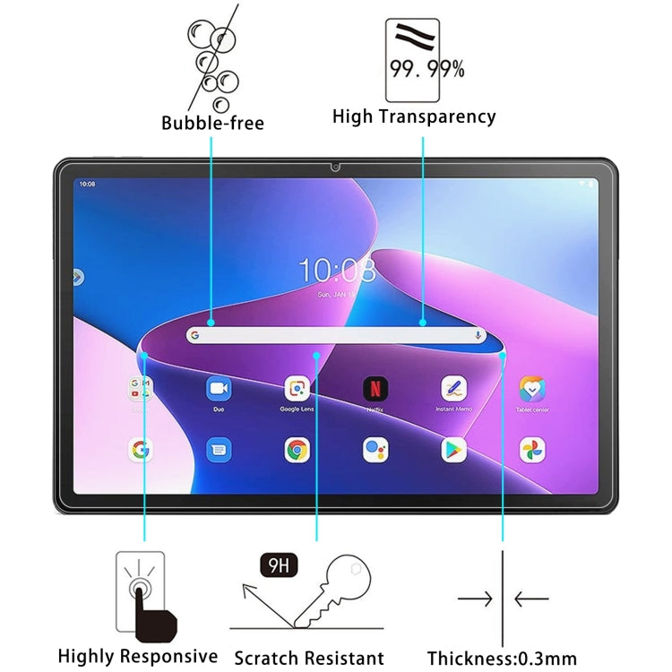 For Lenovo Tab M10 3rd Gen / TB328 9H 2.5D Explosion-proof Tempered Tablet Glass Film My Store