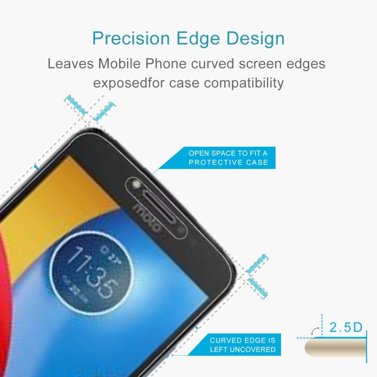 1 PCS For Motorola Moto C 0.3mm 9H Surface Hardness 2.5D Explosion-proof Tempered Glass Full Screen Film