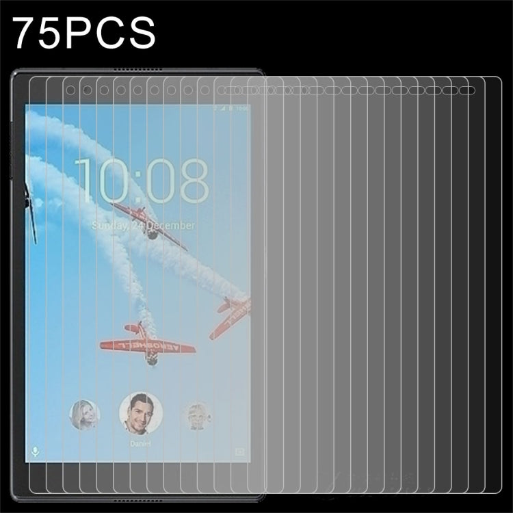 75 PCS for Lenovo Tab4 8.0 inch / TB-8504 / TB-8504F / TB-8504X 0.3mm 9H Surface Hardness Tempered Glass Screen Protector My Store