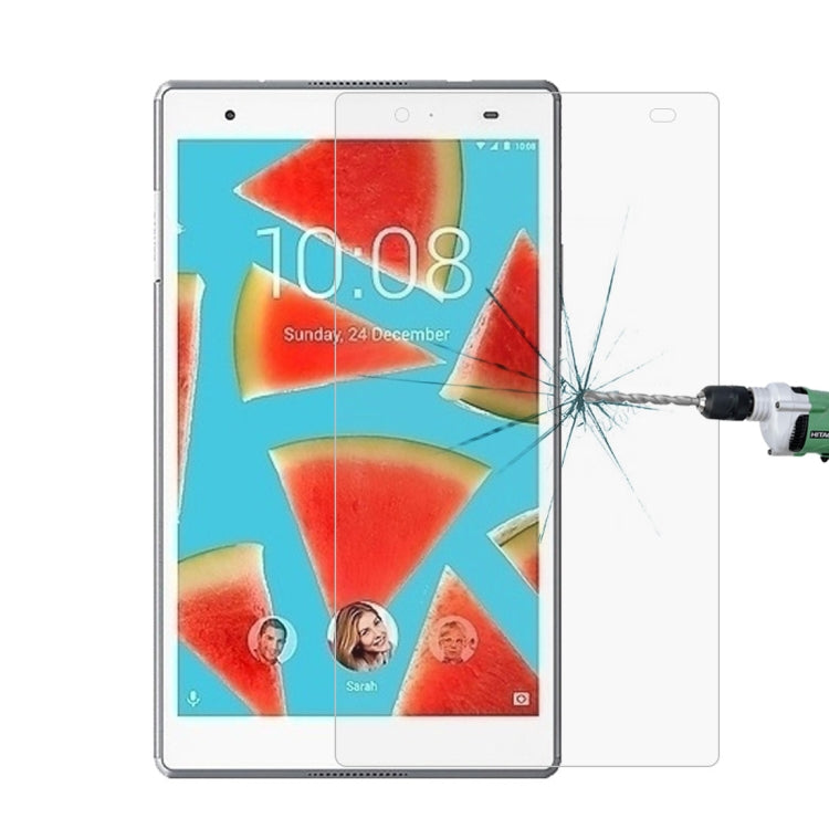 For Lenovo Tab4 8 Plus / TB-8704 / TB-8704F 0.3mm 9H Surface Hardness Tempered Glass Screen Protector My Store