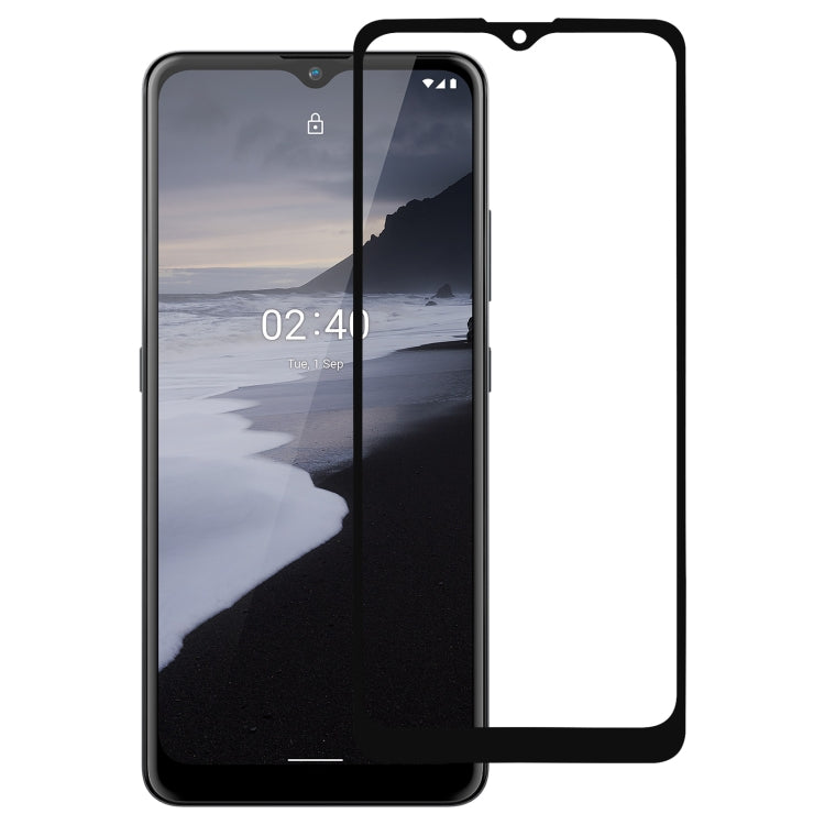 For Nokia 2.4 Full Glue Full Cover Screen Protector Tempered Glass Film