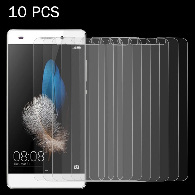 10 PCS for Huawei P8 Lite (2017) 0.26mm 9H Surface Hardness Explosion-proof Non-full Screen Tempered Glass Screen Film