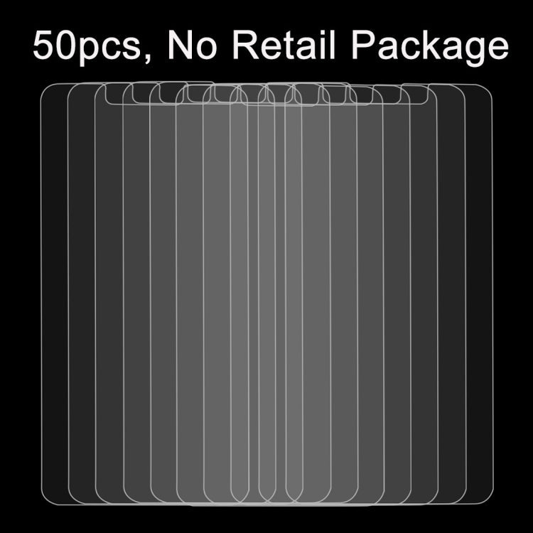 50 PCS for Huawei P8 Lite (2017) 0.26mm 9H Surface Hardness Explosion-proof Non-full Screen Tempered Glass Screen Film, No Retail Package My Store