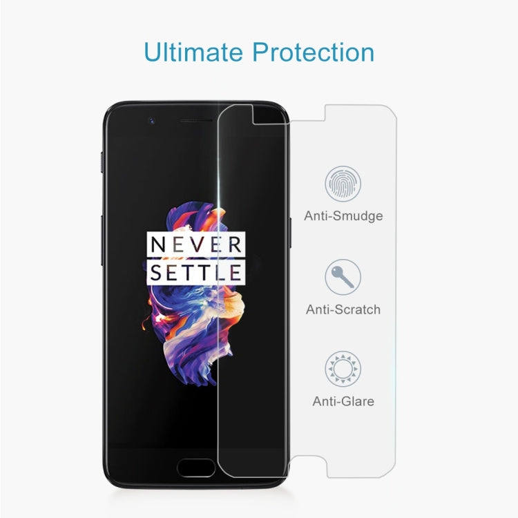 For OnePlus 5 0.3mm 9H Surface Hardness 2.5D Explosion-proof Non-full Screen Tempered Glass Screen Film My Store