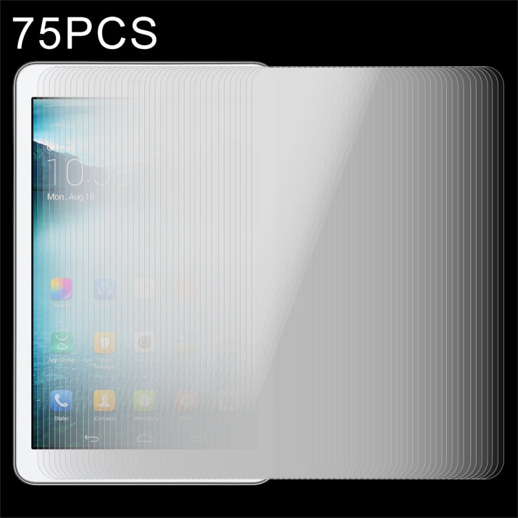 75 PCS 8 inch Universal 0.4mm 9H Surface Hardness Tempered Glass Screen Protector My Store