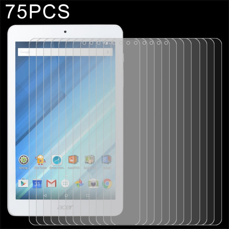 75 PCS 0.3mm 9H Full Screen Tempered Glass Film for Acer Iconia One 8  B1-850 My Store