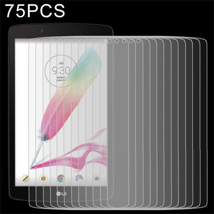 75 PCS 0.3mm 9H Full Screen Tempered Glass Film for LG G PAD F 8.0 / V495 My Store