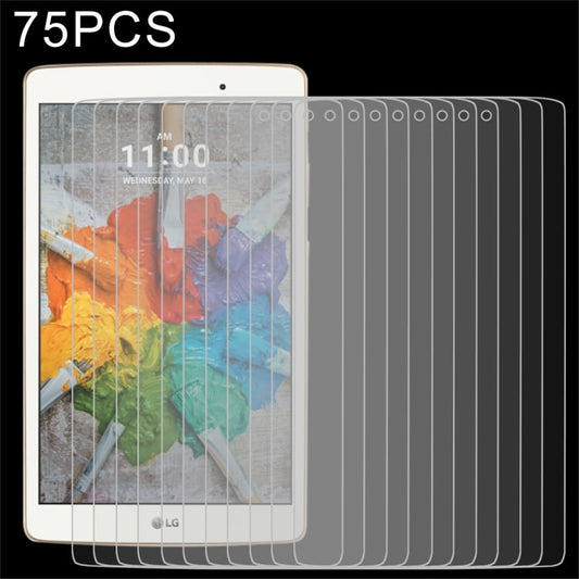 75 PCS 0.3mm 9H Full Screen Tempered Glass Film for LG G Pad X 8.0 My Store