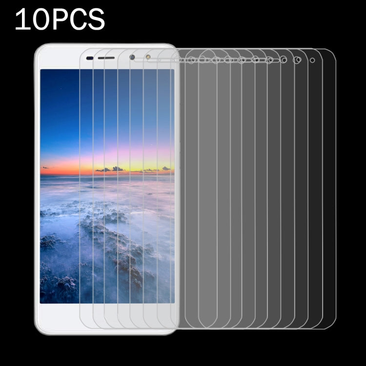 10 PCS for  Huawei Y5 2017 0.3mm 9H Surface Hardness 2.5D Explosion-proof Full Screen Tempered Glass Screen Film