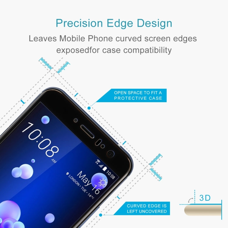 HTC U11 0.33mm 9H Surface Hardness Tempered Glass Screen Protector My Store