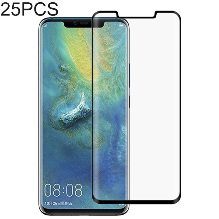 25 PCS 3D Curved Edge Full Screen Tempered Glass Film for Huawei Mate 20 Pro-Reluova