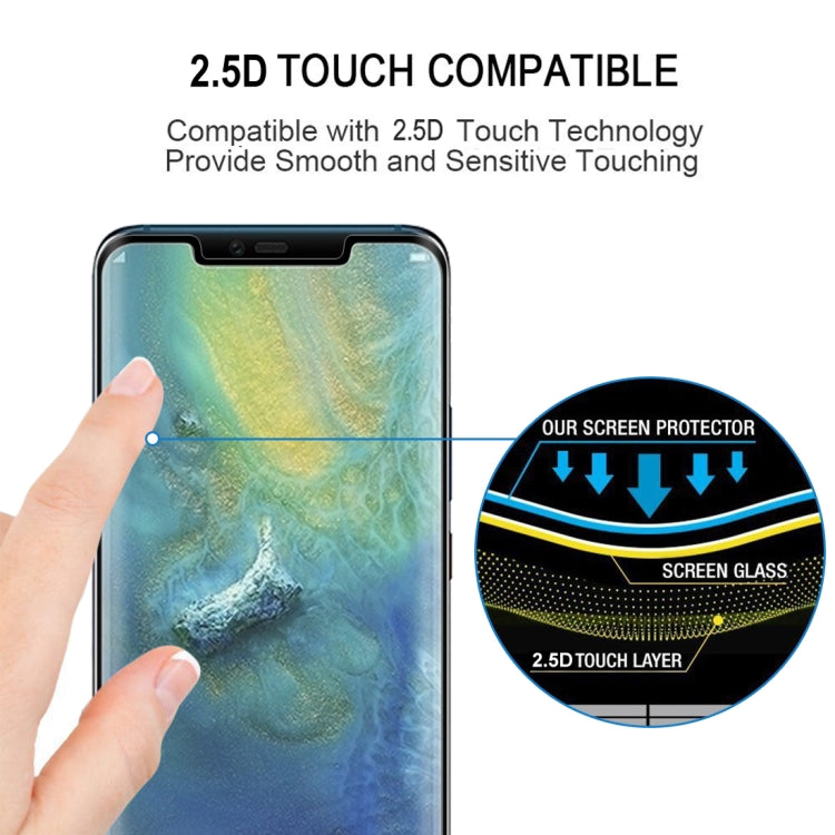 25 PCS 3D Curved Edge Full Screen Tempered Glass Film for Huawei Mate 20 Pro