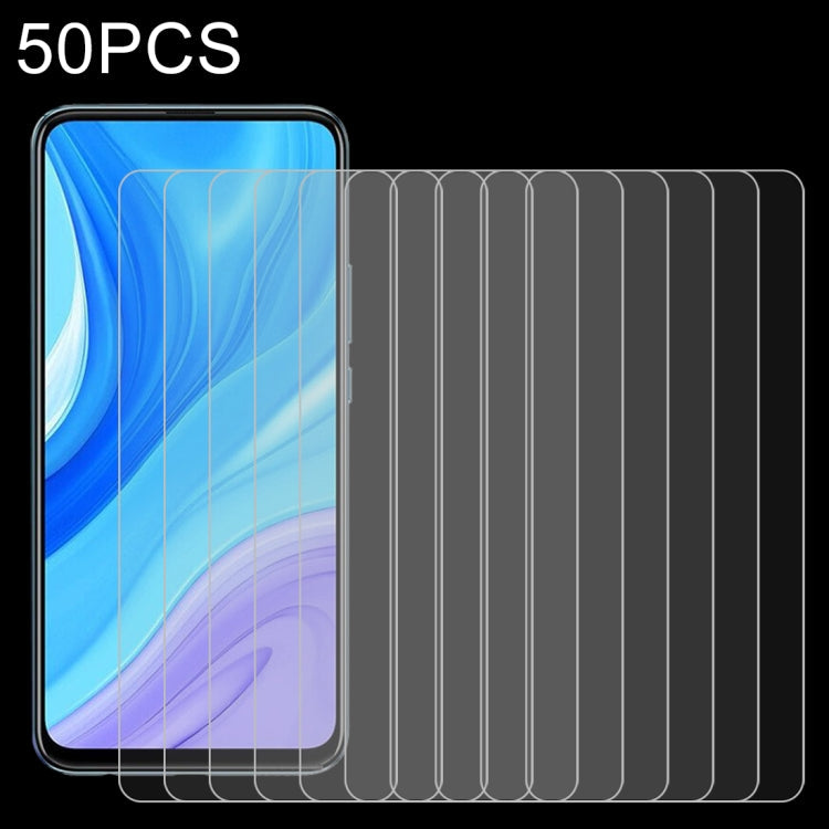 For Huawei Enjoy 10 Plus 50 PCS 0.26mm 9H 2.5D Tempered Glass Film My Store