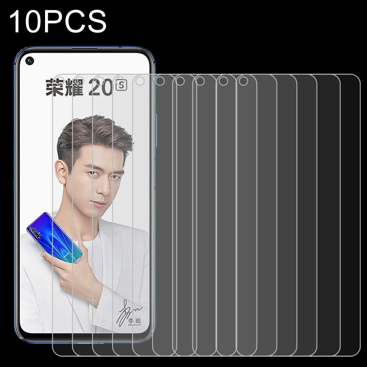 For Huawei Honor 20s 10 PCS 0.26mm 9H 2.5D Tempered Glass Film My Store