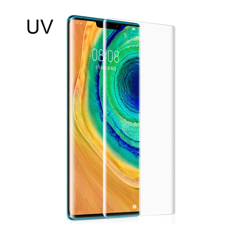 UV Liquid Curved Full Glue Tempered Glass for Huawei Mate 30 Pro / Mate 30E Pro 5G My Store