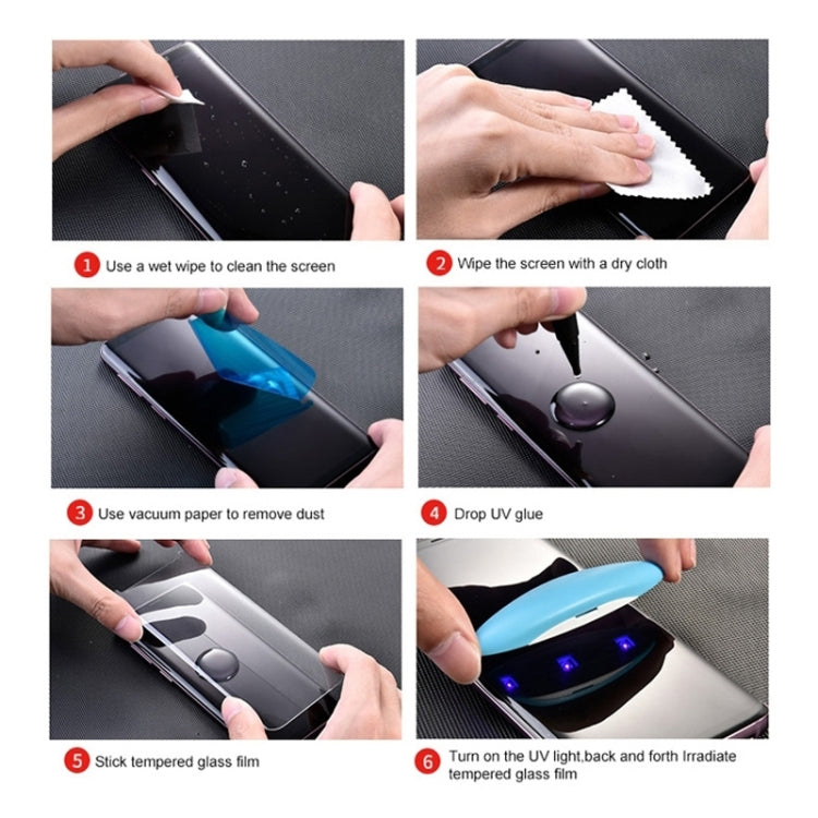 UV Liquid Curved Full Glue Tempered Glass for Huawei Mate 30 Pro / Mate 30E Pro 5G My Store