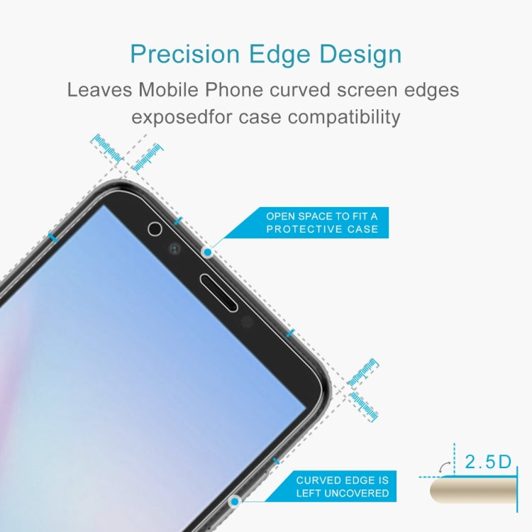 2 PCS 0.26mm 9H 2.5D Tempered Glass Film for Huawei Enjoy 8 / Honor 7C-Reluova