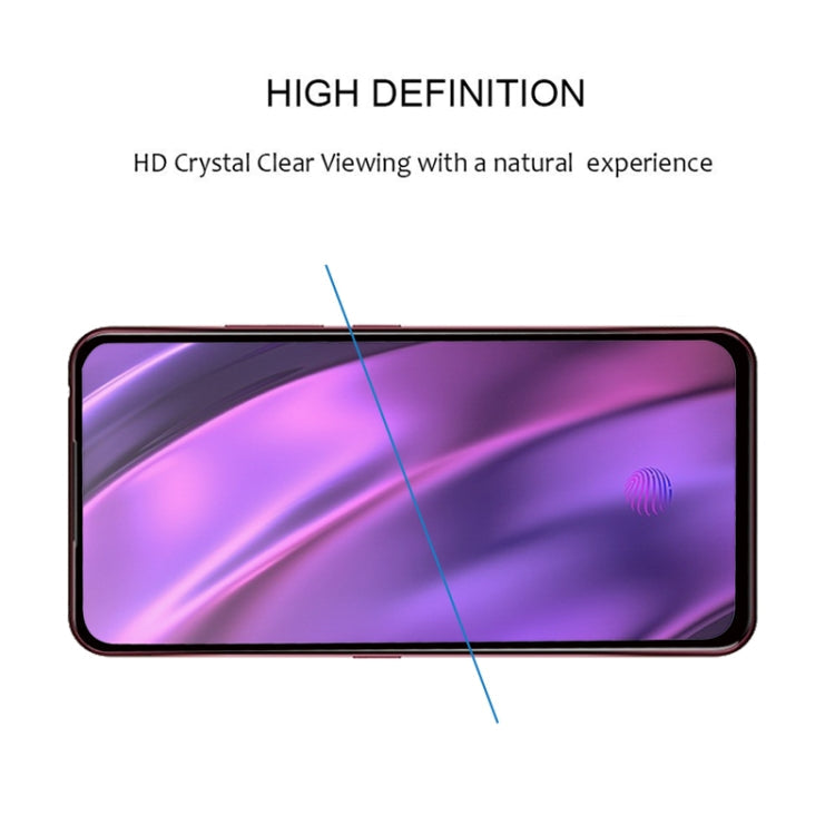 0.3mm 9H 2.5D Full Screen Tempered Glass Film for Vivo NEX Dual Display